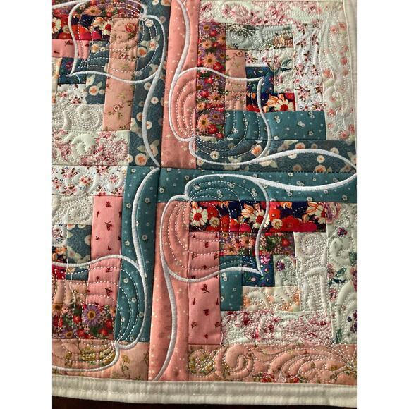 Calico Print Table Runner - Picture 5 of 6